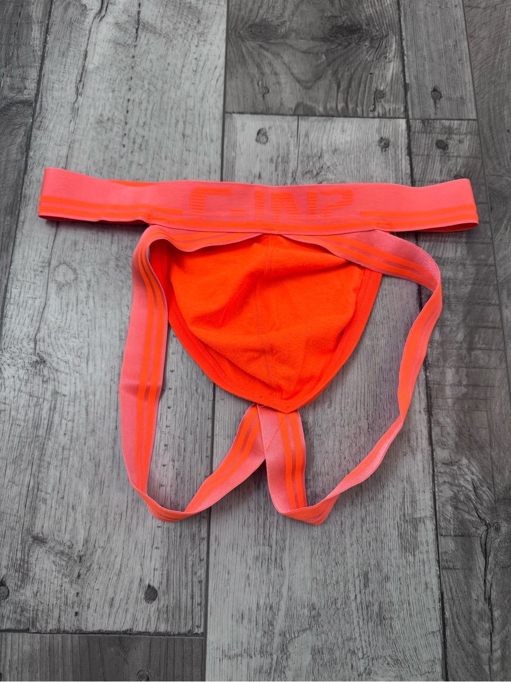 C-IN2 men Ollie Orange Super bright Jock strap jockstraps underwear pouch XL - Picture 2 of 6